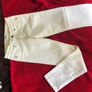 PAIGE white Skyline Skinny denim jeans